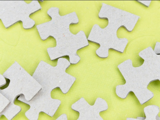 Photographie de pièces de puzzle